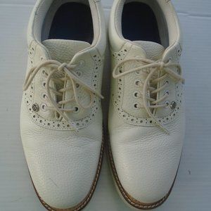 G-Fore Women's Studs Cap Toe Gallivanter Golf Shoes Size 8 White